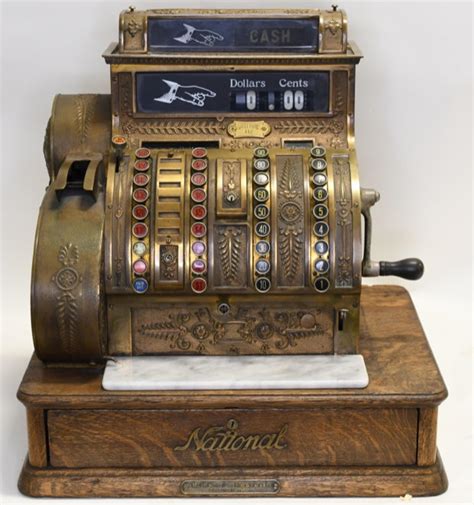 vintage 1930 NATIONAL CASH REGISTER 